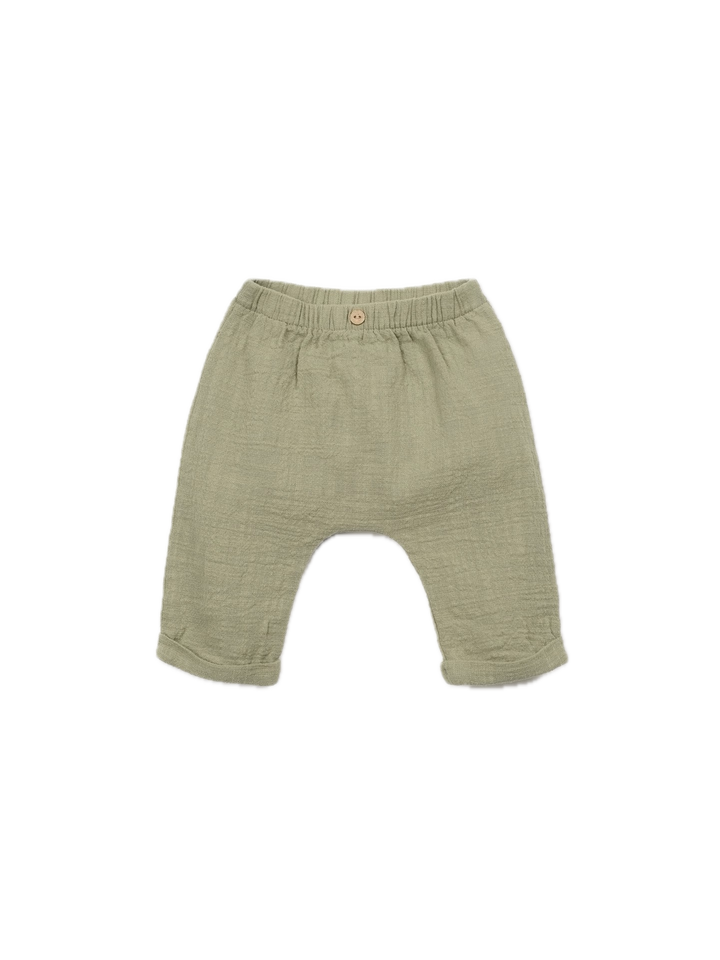 Play Up Woven Trousers - Khaki Green