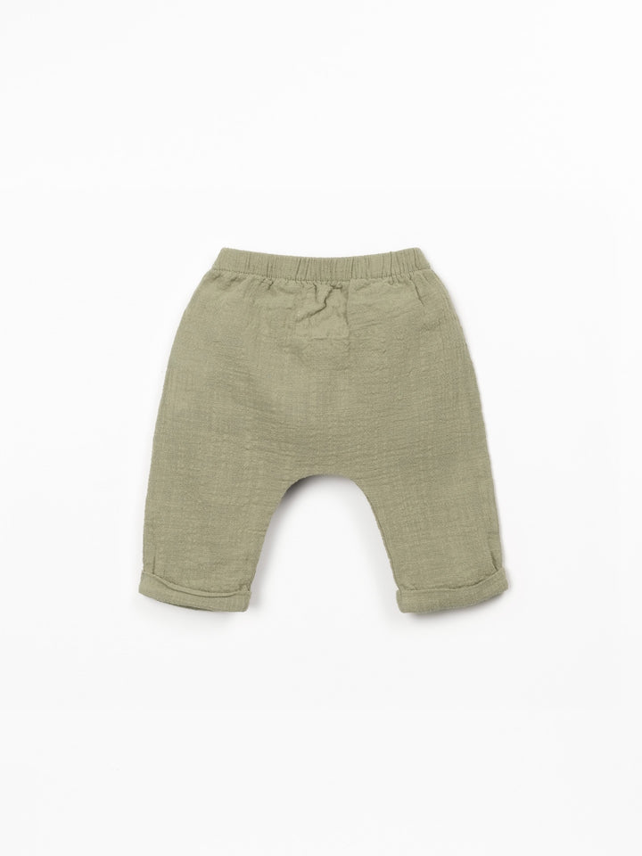Play Up Woven Trousers - Khaki Green