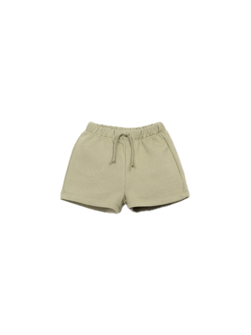 Play Up Fleece Shorts - Khaki Green