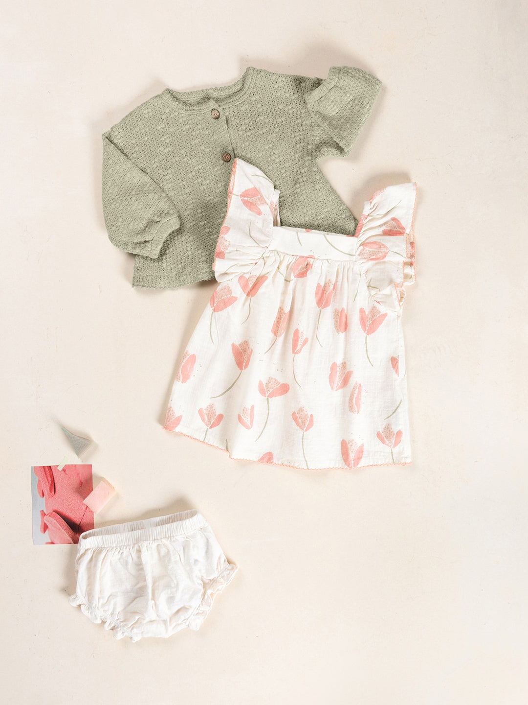 Play Up Tulip Printed Dress