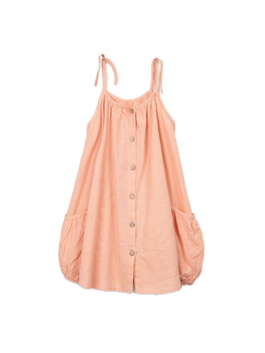 Play Up Woven Dress - Salmon
