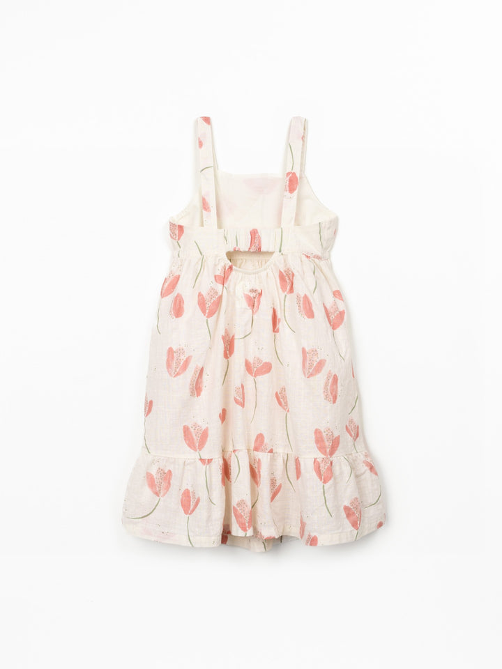 Play Up Strappy Tulip Dress