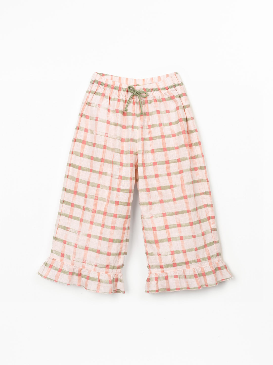 Play Up Wide Leg Trousers - Light Pink