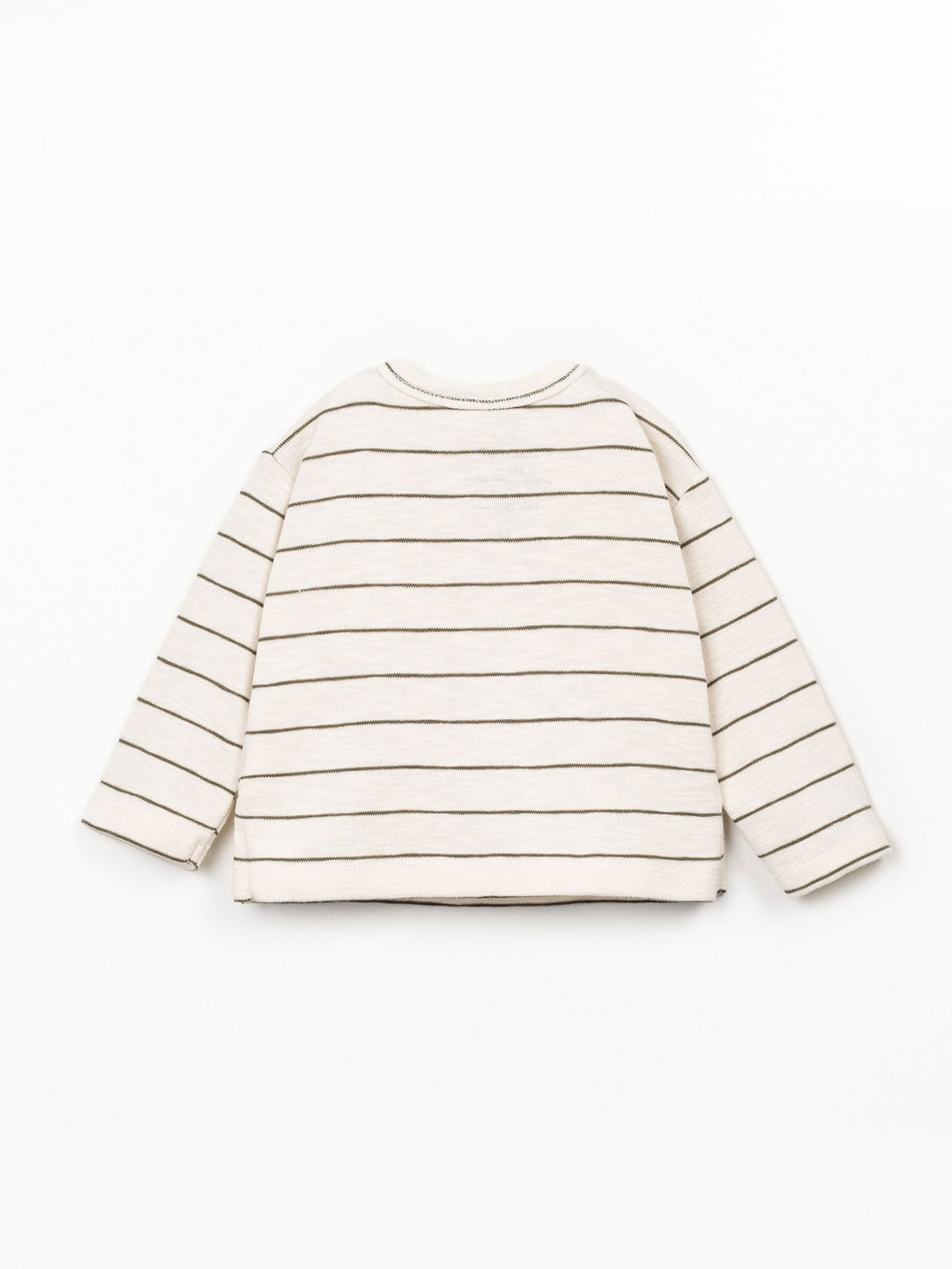 Play Up Striped Long Sleeve T-Shirt - Dark Green