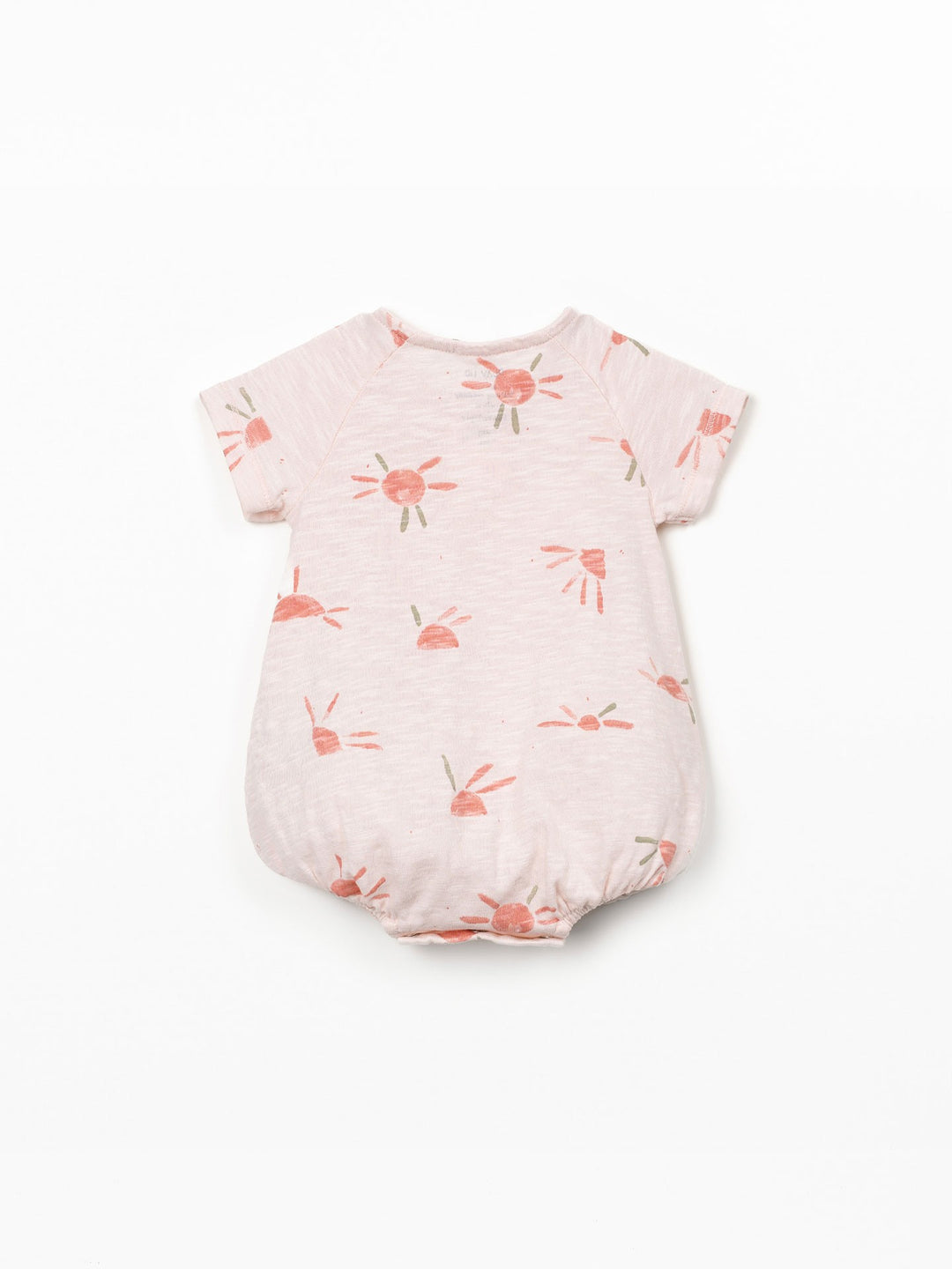 Play Up Printed Jumpsuit - Pink Suns