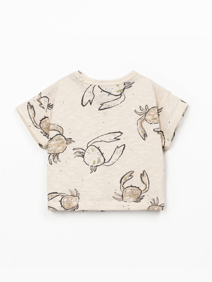 Play Up Organic cotton T-Shirt - Crabs