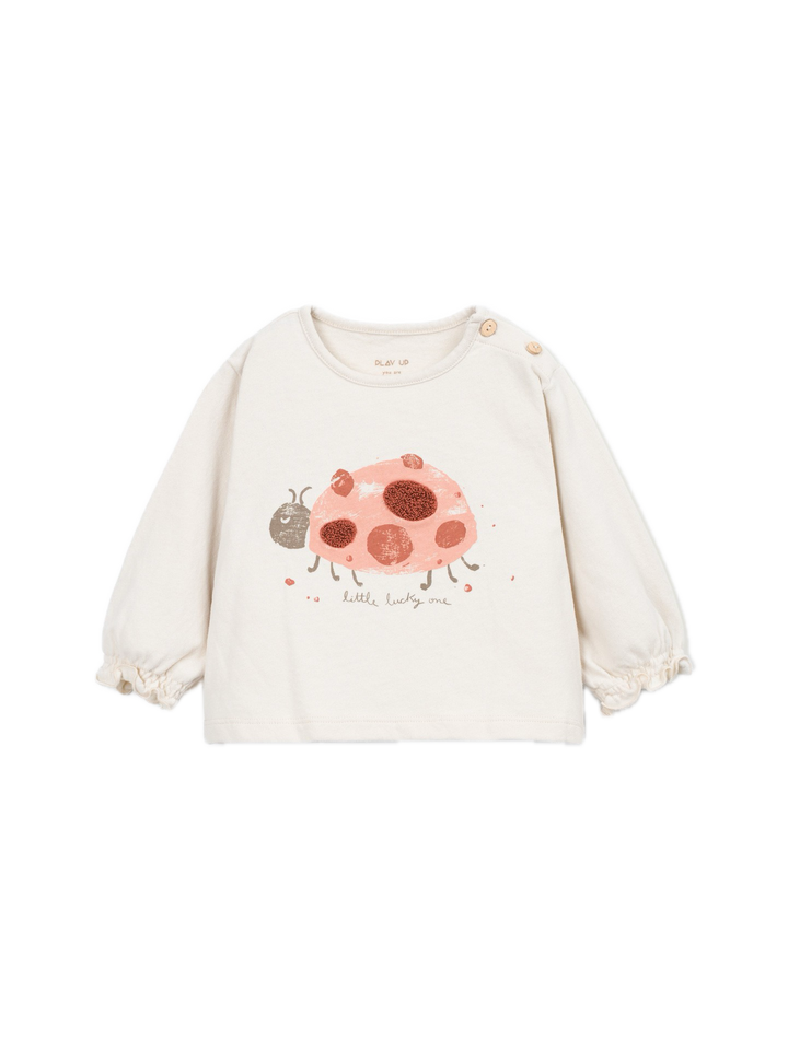 Play Up Little Lucky One Ladybug Tee
