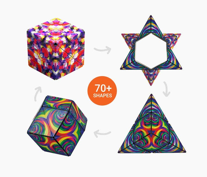 Shashibo Confetti Magnetic Puzzle Cube