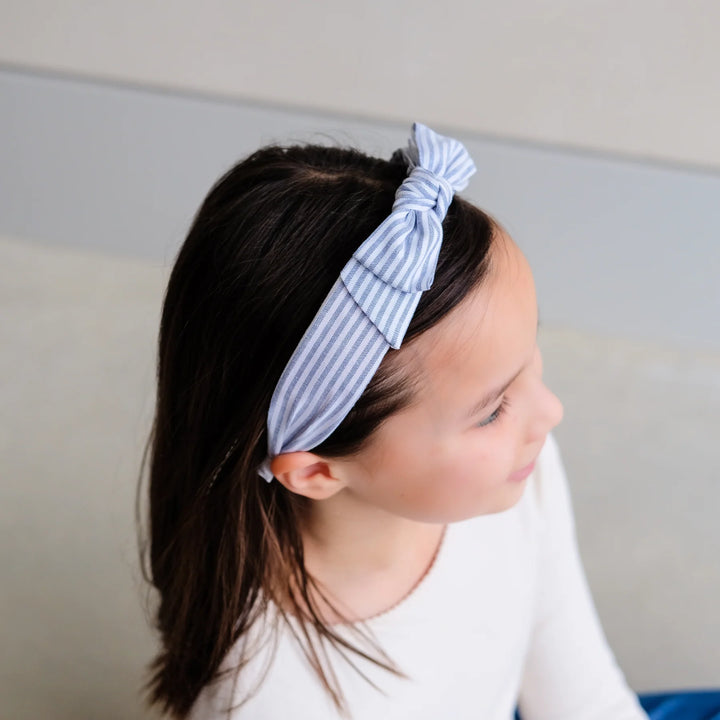 Mimi & Lula Stripe Bow Alice Headband