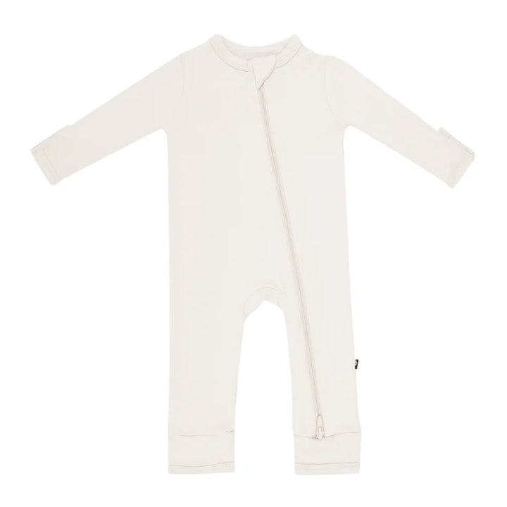 Kyte Baby Zippered Romper - Oat