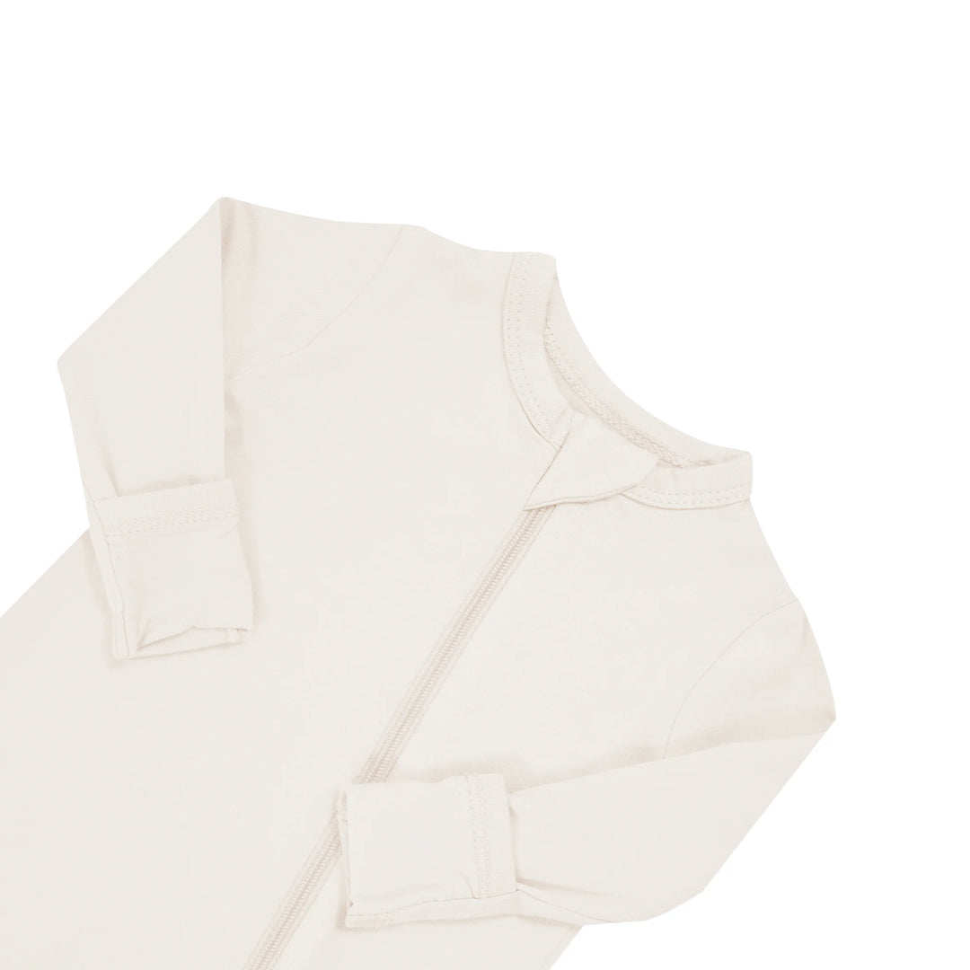 Kyte Baby Zippered Romper - Oat
