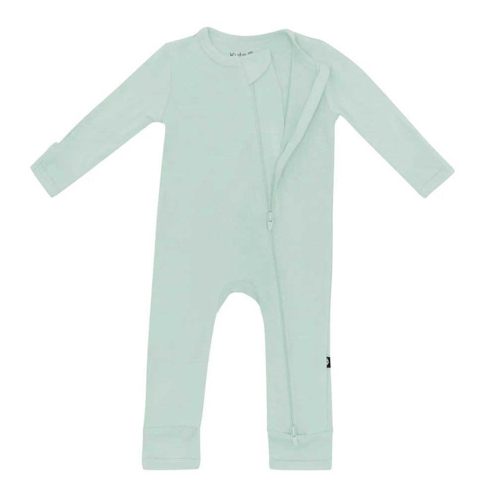 Kyte Baby Zippered Romper - Sage