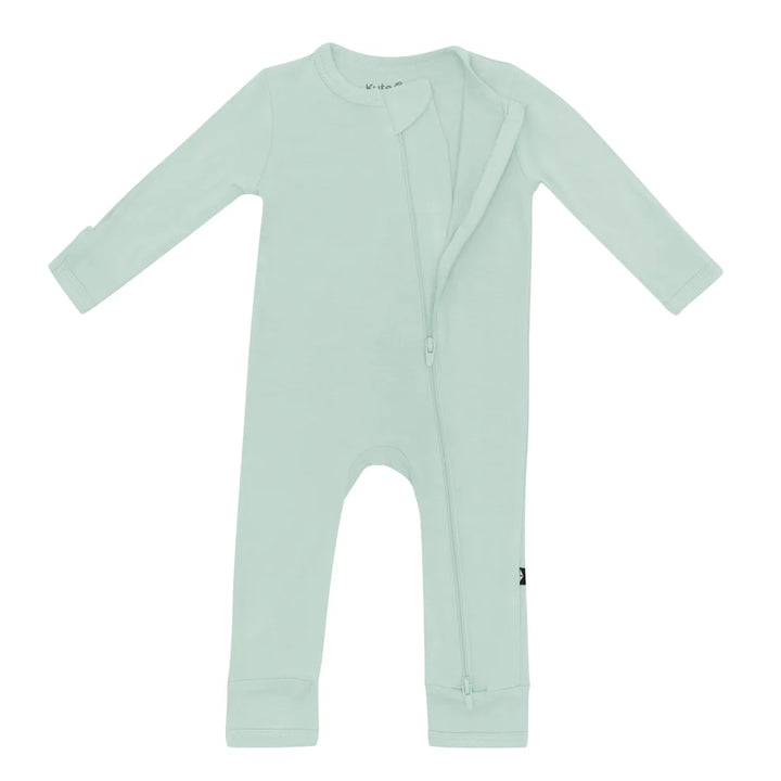 Kyte Baby Zippered Romper - Sage