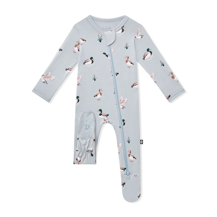Kyte Baby Footie - Mallard Duck