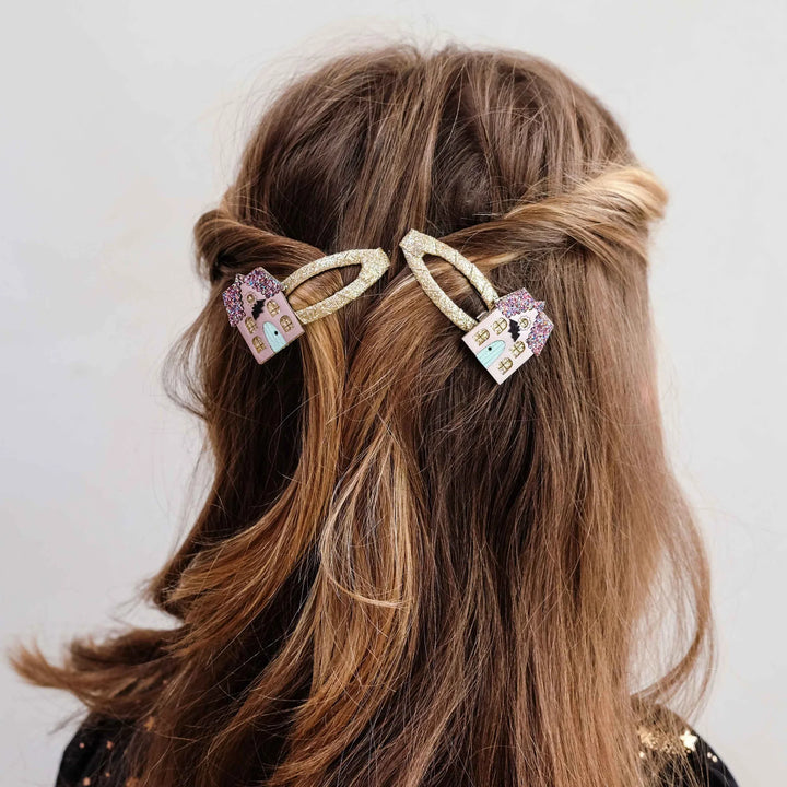 Mimi & Lula Haunted House Hair Clips