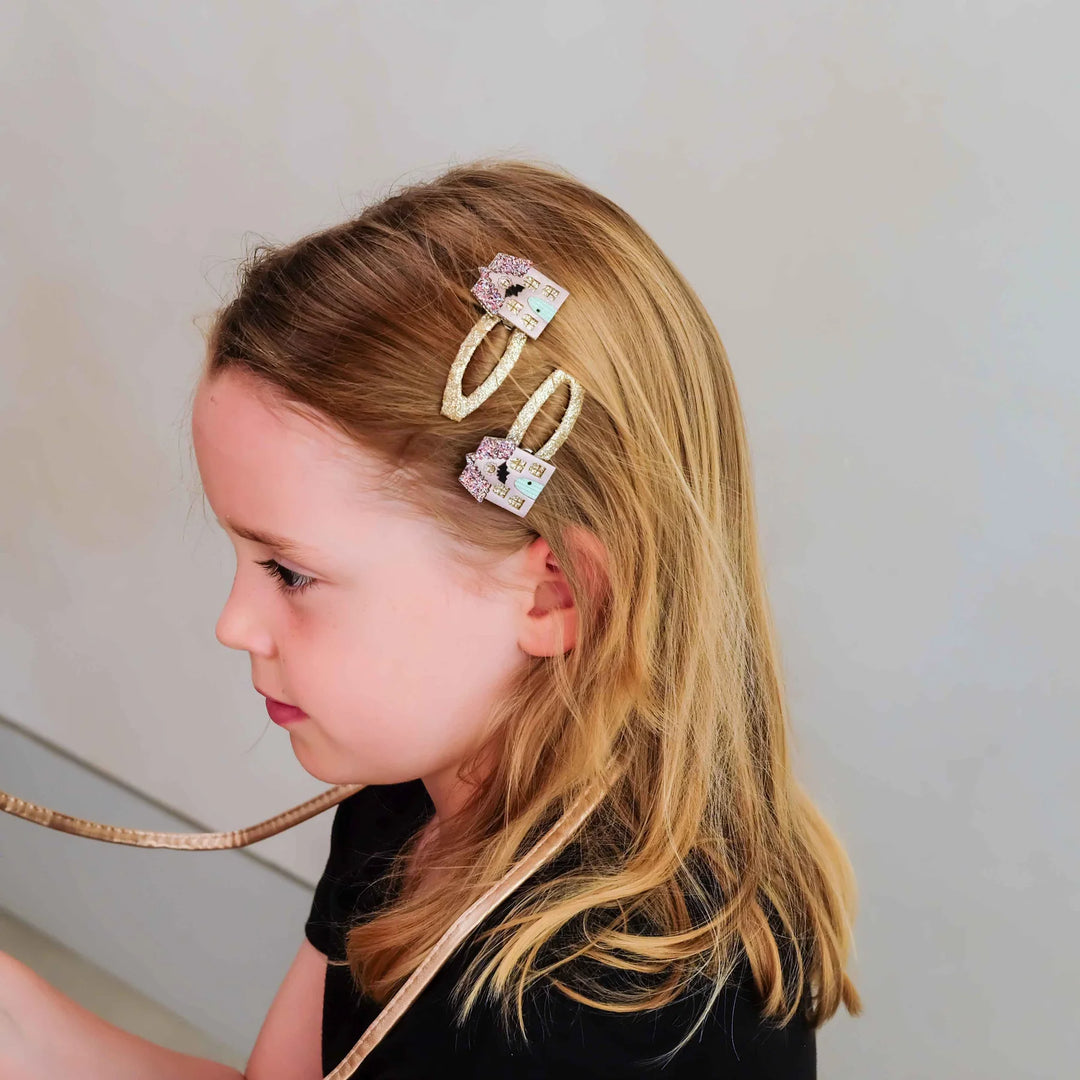 Mimi & Lula Haunted House Hair Clips