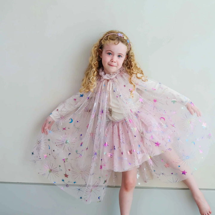 Mimi & Lula Celestial Pink Cape
