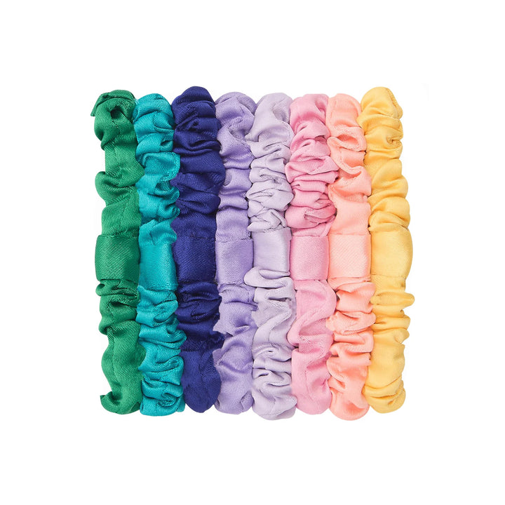 Mimi & Lula Bright Satin Scrunchies