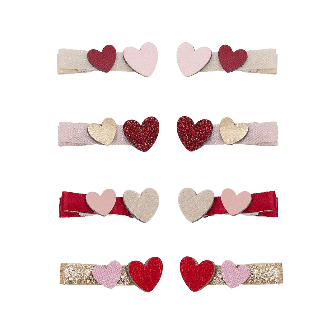 Mimi & Lula Teeny Weenie Heart Salon Hair Clips