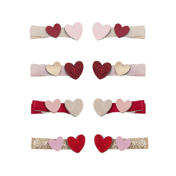 Mimi & Lula Teeny Weenie Heart Salon Hair Clips