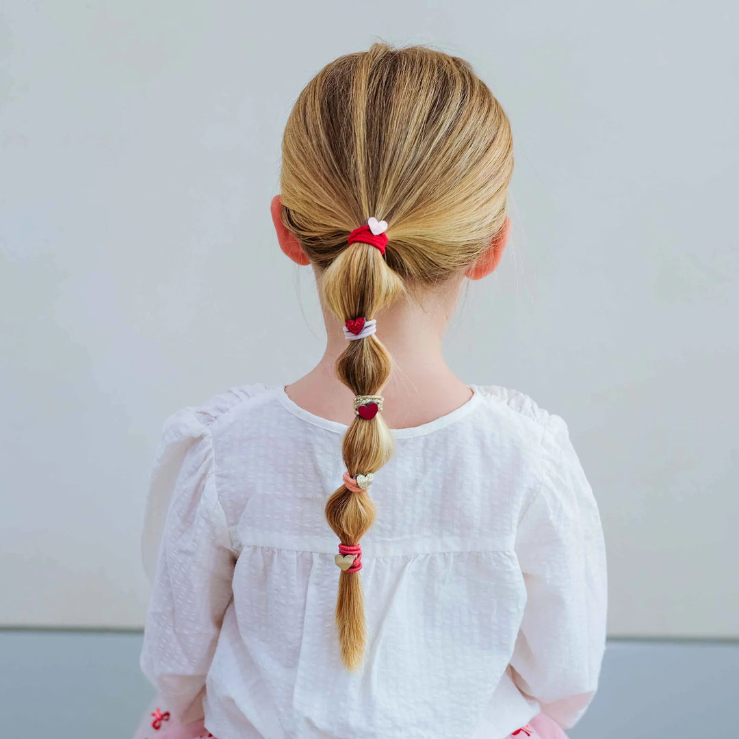 Mimi & Lula Teeny Weenie Heart Hair Ties
