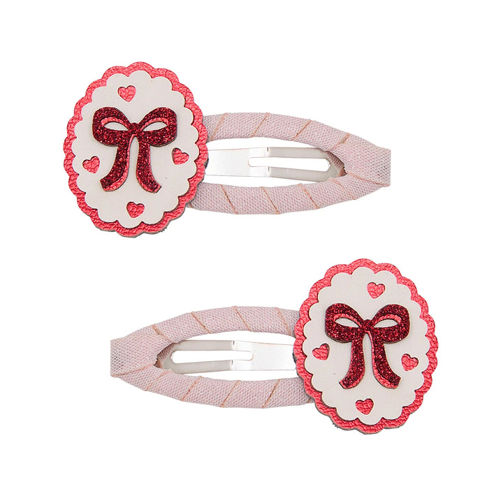 Mimi & Lula Framed Bow Hair Clips