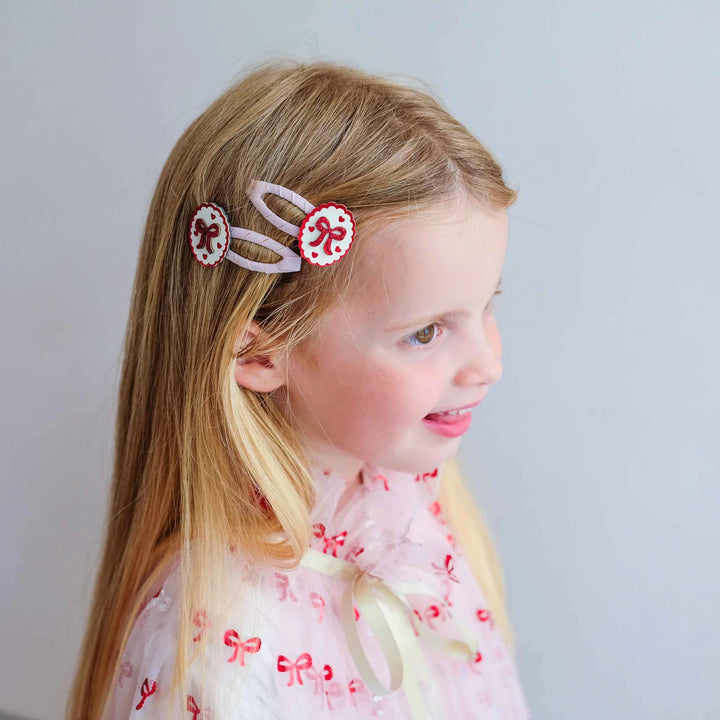 Mimi & Lula Framed Bow Hair Clips