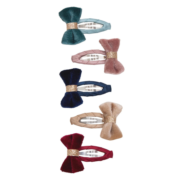 Mimi & Lula Tinkerbell Velvet Bow Mini Clip