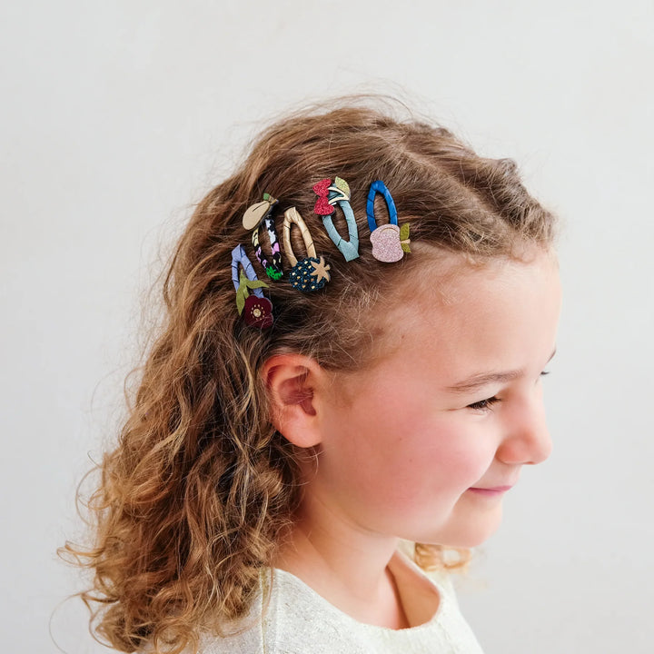 Mimi & Lula Winter Fruits Mini Hair Clips