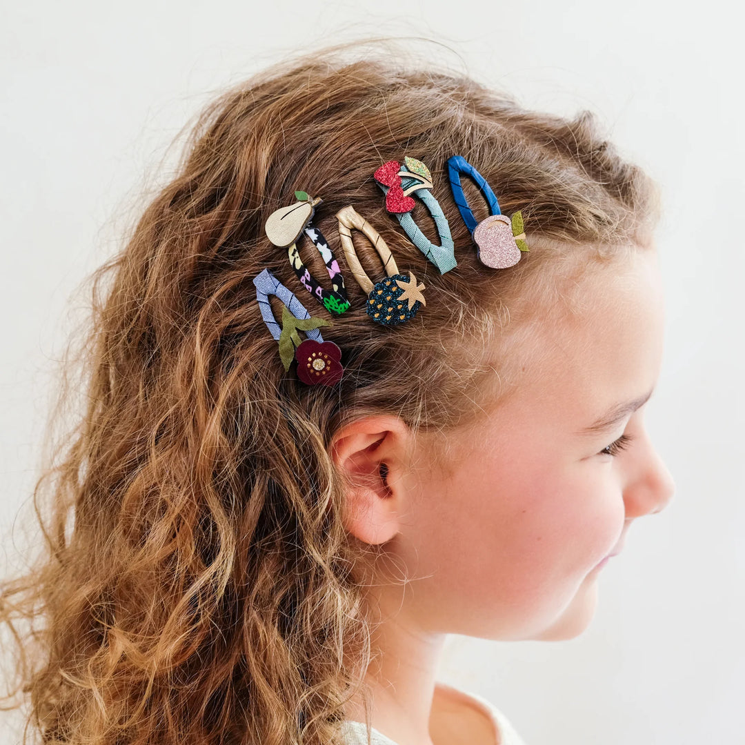 Mimi & Lula Winter Fruits Mini Hair Clips