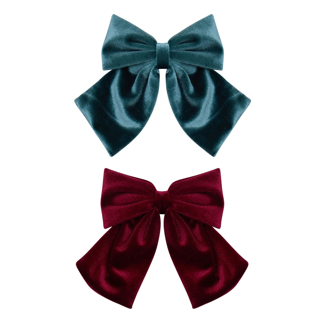 Mimi & Lula Velvet Agnes Bow