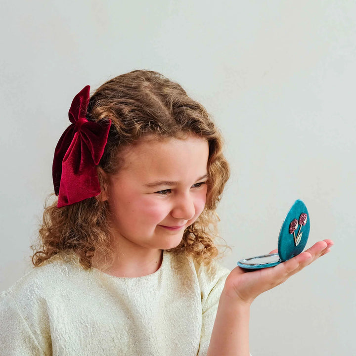 Mimi & Lula Velvet Cherries Mirror