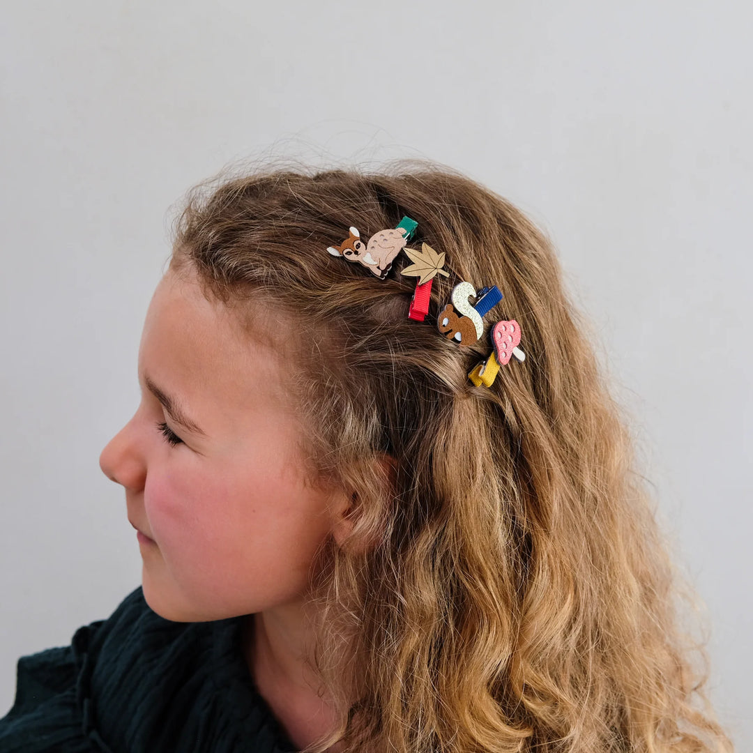 Mimi & Lula Fawn & Friends Salon Hair Clips