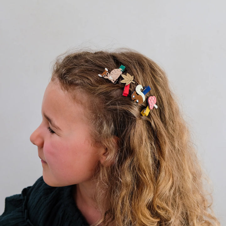 Mimi & Lula Fawn & Friends Salon Hair Clips
