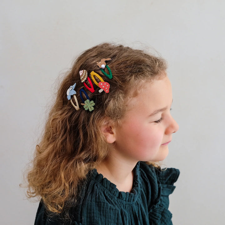 Mimi & Lula Woodland Pals Mini Hair Clips