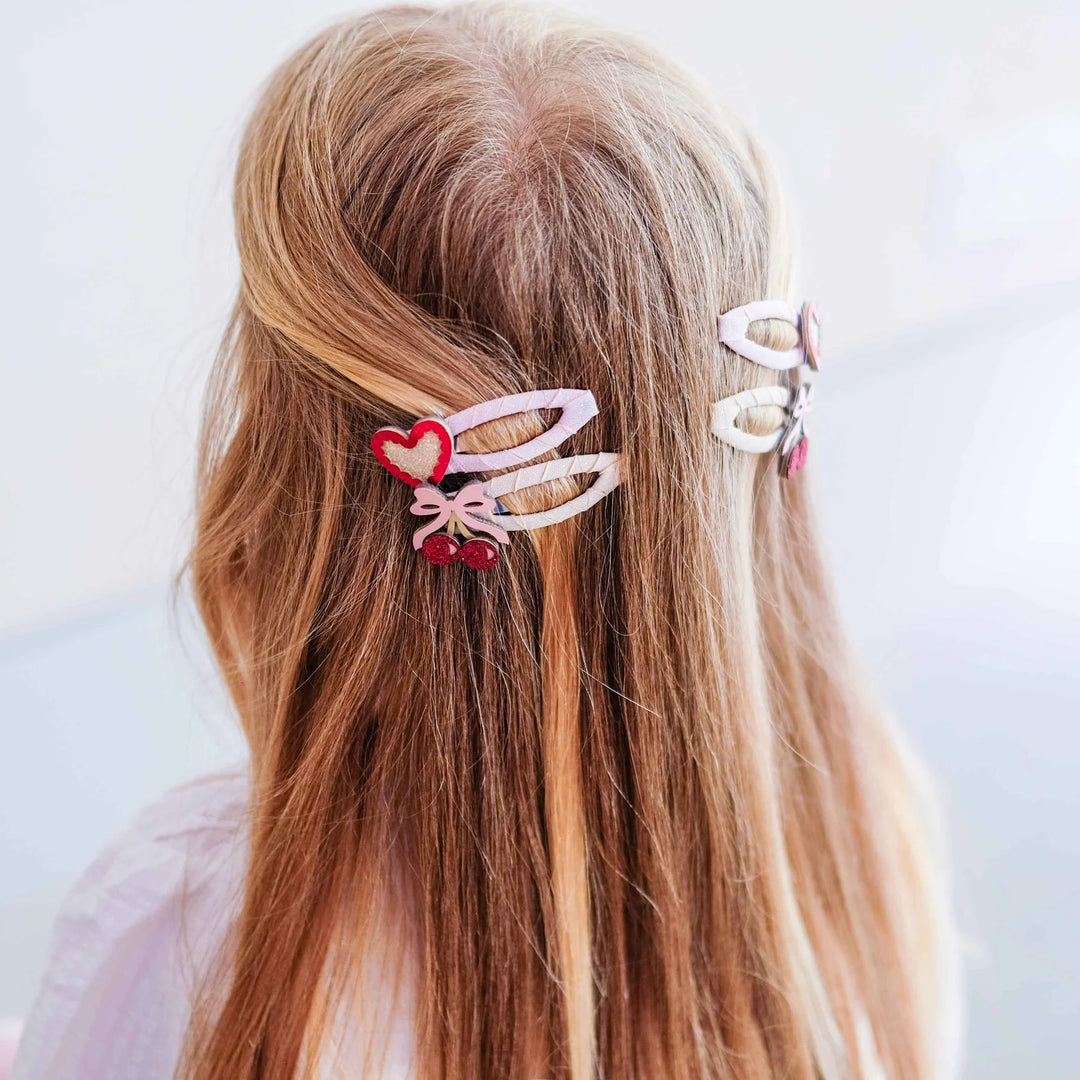 Mimi & Lula Fancy Cherry Hair Clips