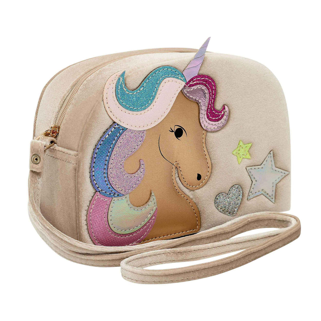 Mimi & Lula Velvet Unicorn Bag