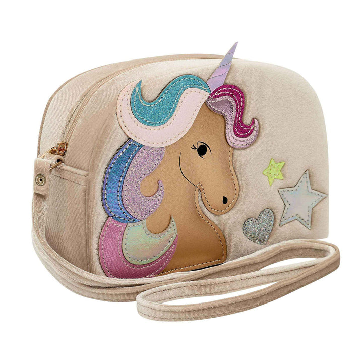 Mimi & Lula Velvet Unicorn Bag