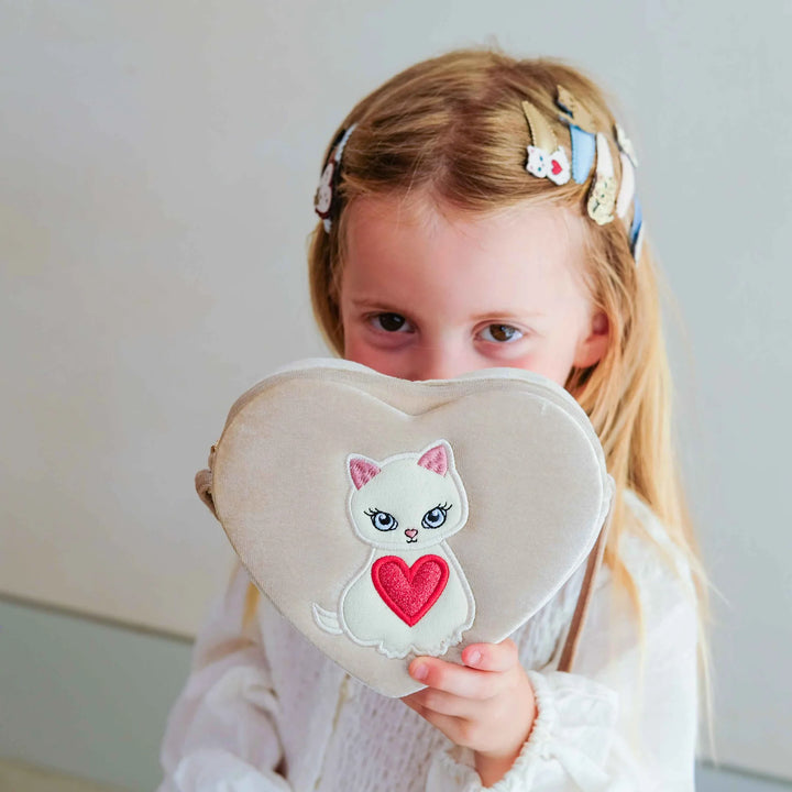 Mimi & Lula Kitty Heart Bag
