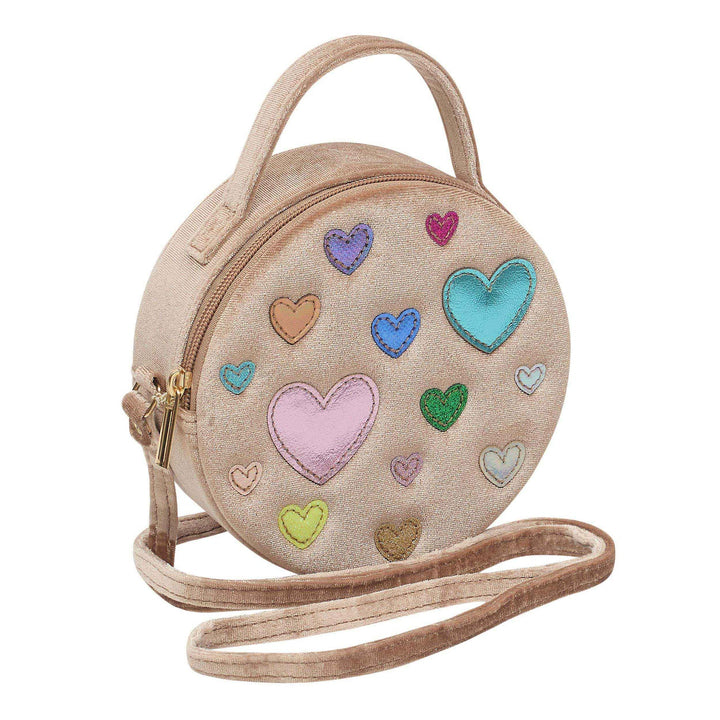 Mimi & Lula Scatter Heart Velvet Bag