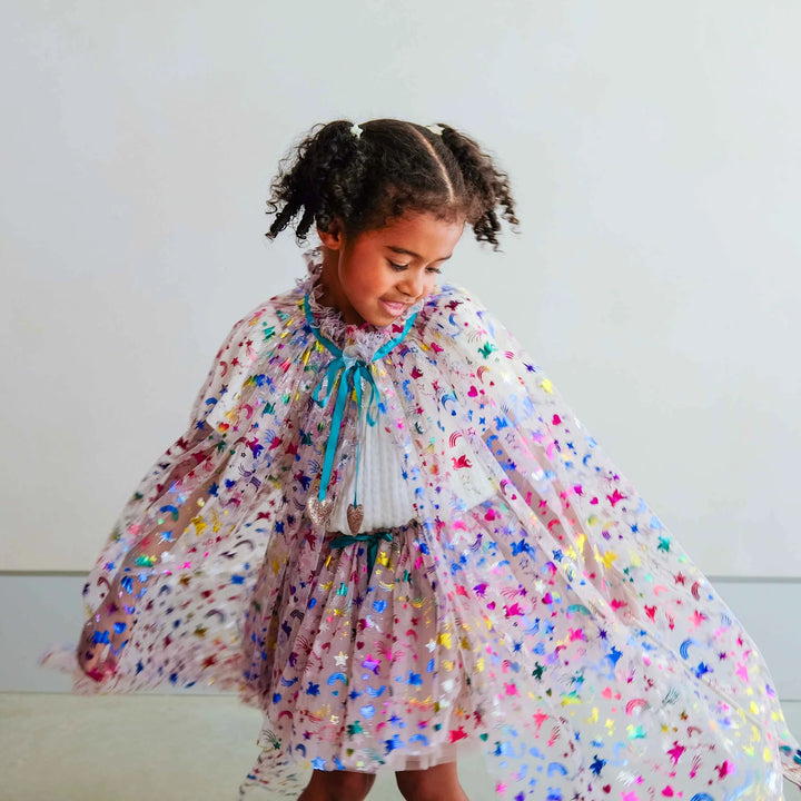 Mimi & Lula Rainbow Unicorn Cape