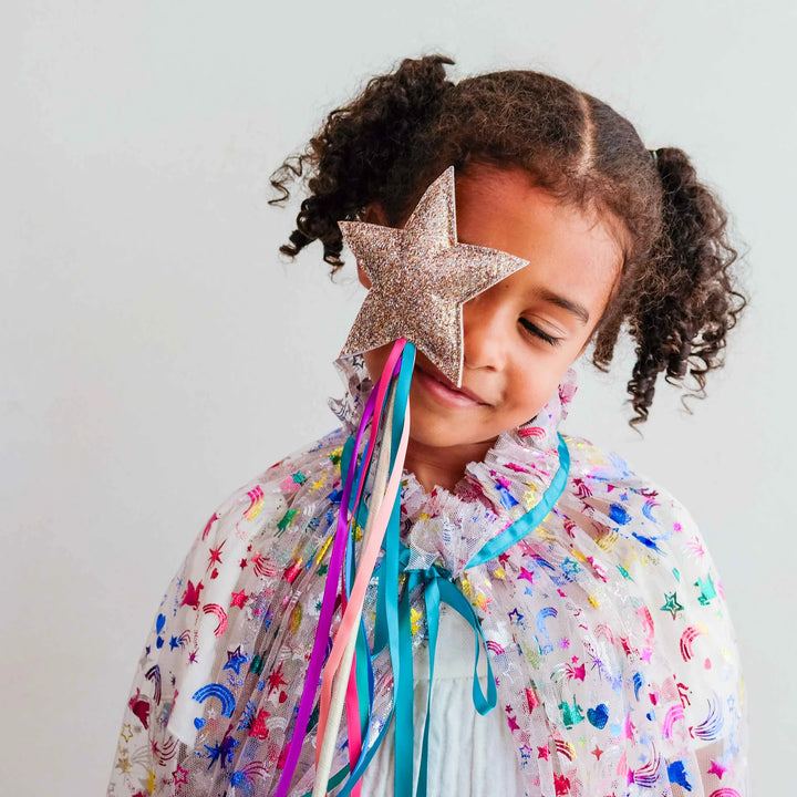 Mimi & Lula Rainbow Unicorn Cape