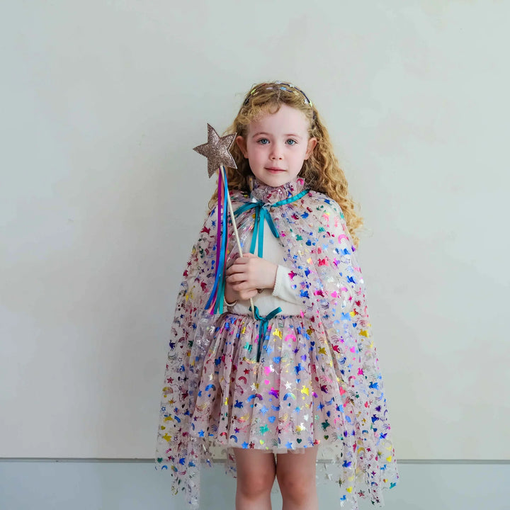Mimi & Lula Rainbow Unicorn Cape
