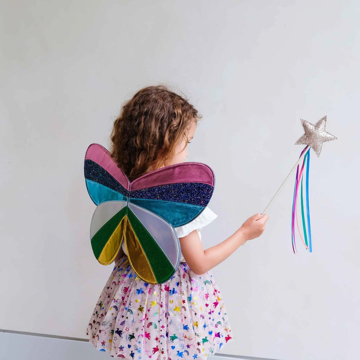Mimi & Lula Rainbow Stripe Wings