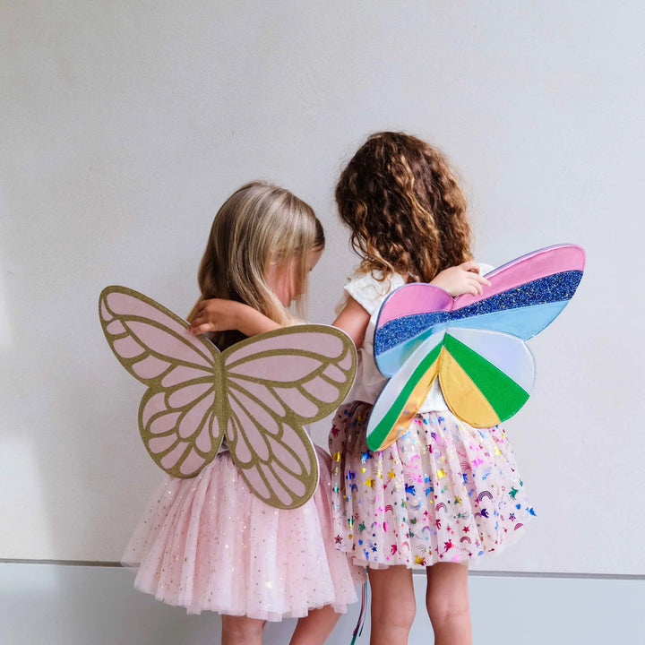 Mimi & Lula Rainbow Stripe Wings
