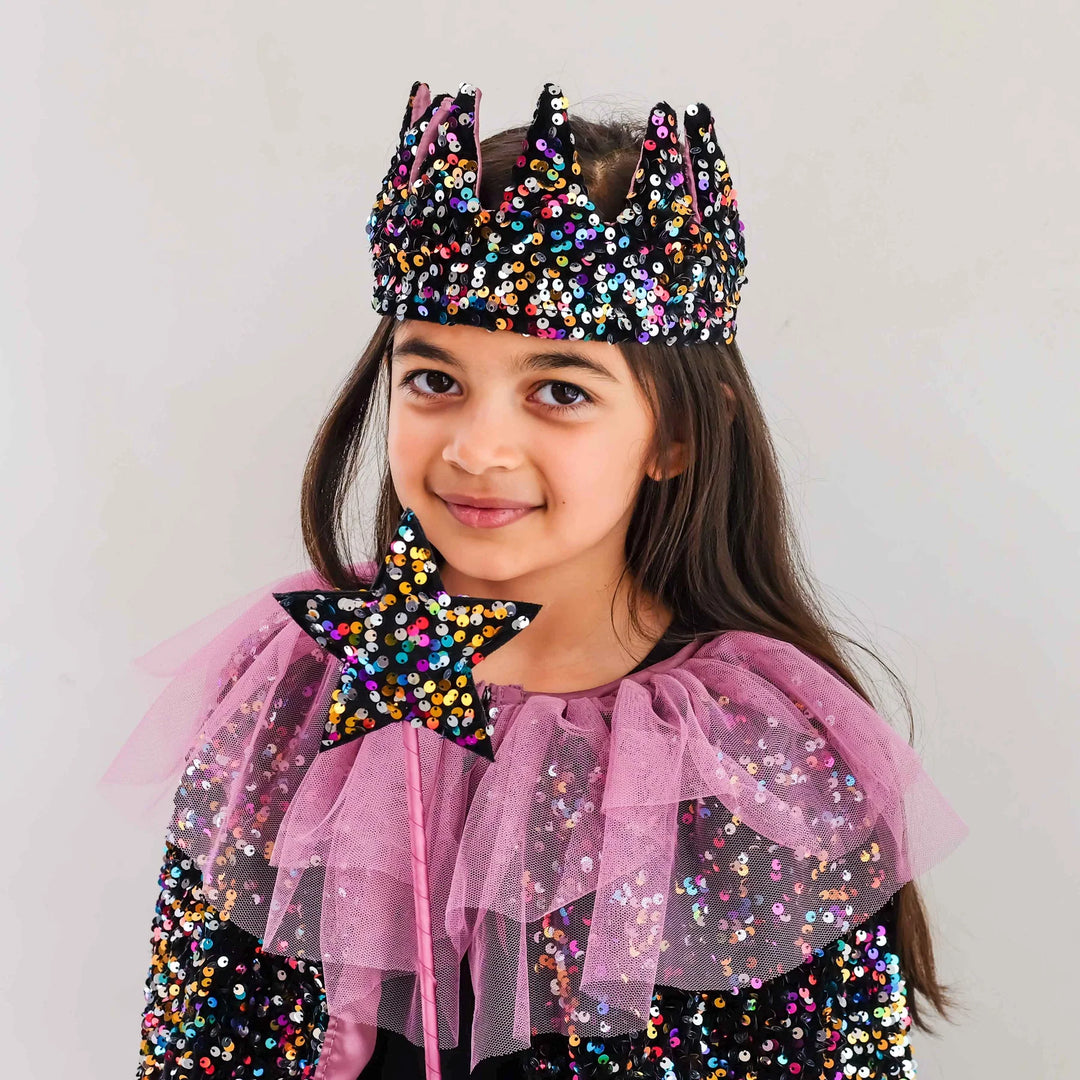 Mimi & Lula Dazzle Sequin Crown