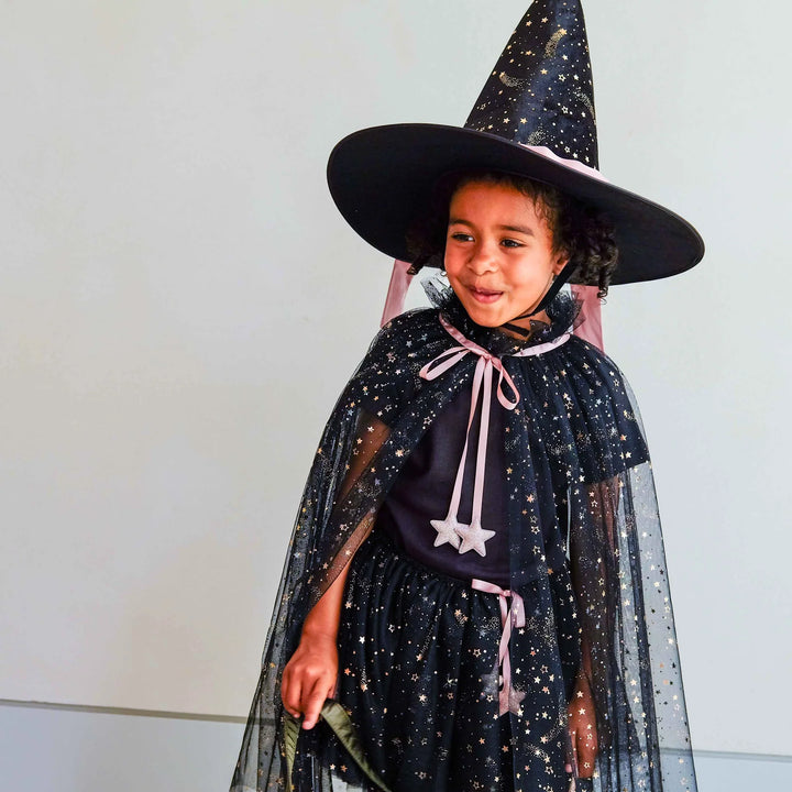 Mimi & Lula Ethel Tulle Witch Cape