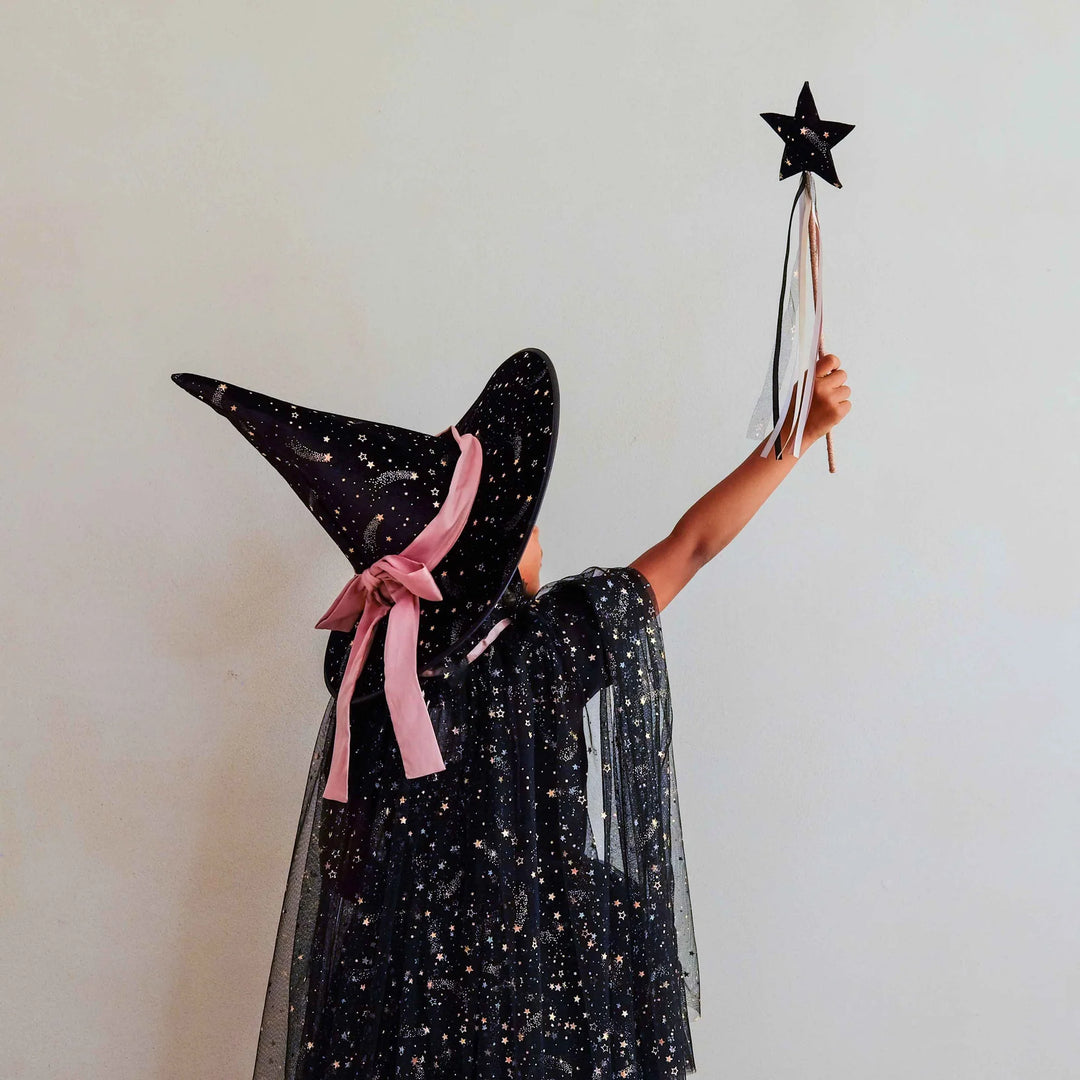 Mimi & Lula Ethel Tulle Witch Cape