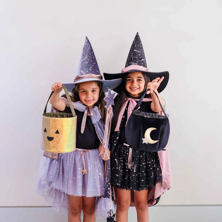Mimi & Lula Glitter Pumpkin Trick Or Treat Bag