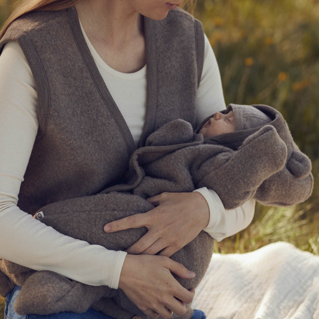 Musli By Green Cotton Merino Wool Woolly Suit - Walnut